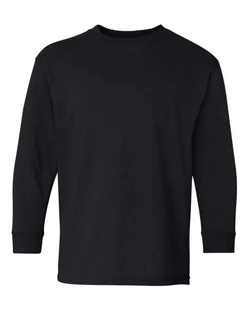 Gildan - Youth Heavy Cotton™ Long Sleeve T-Shirt - 5400B - Image 11