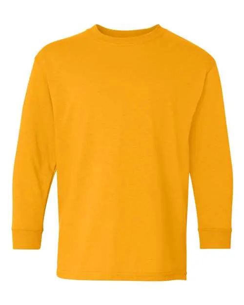Gildan - Youth Heavy Cotton™ Long Sleeve T-Shirt - 5400B - Image 8