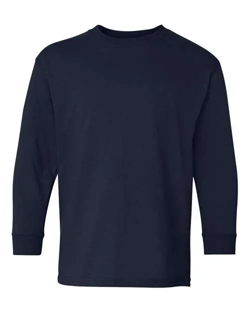 Gildan - Youth Heavy Cotton™ Long Sleeve T-Shirt - 5400B - Image 6