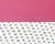 Hot Pink/ White