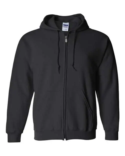 Gildan - Unisex Heavy Blend™ Full-Zip Hooded Sweatshirt – 18600 - Image 3