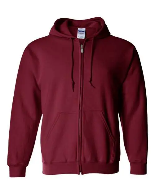 Gildan - Unisex Heavy Blend™ Full-Zip Hooded Sweatshirt – 18600 - Image 4