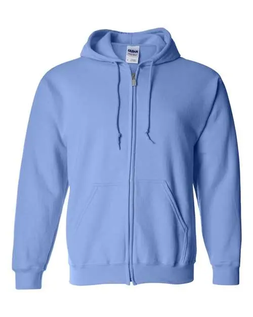 Gildan - Unisex Heavy Blend™ Full-Zip Hooded Sweatshirt – 18600 - Image 5
