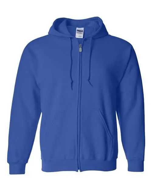 Gildan - Unisex Heavy Blend™ Full-Zip Hooded Sweatshirt – 18600 - Image 15
